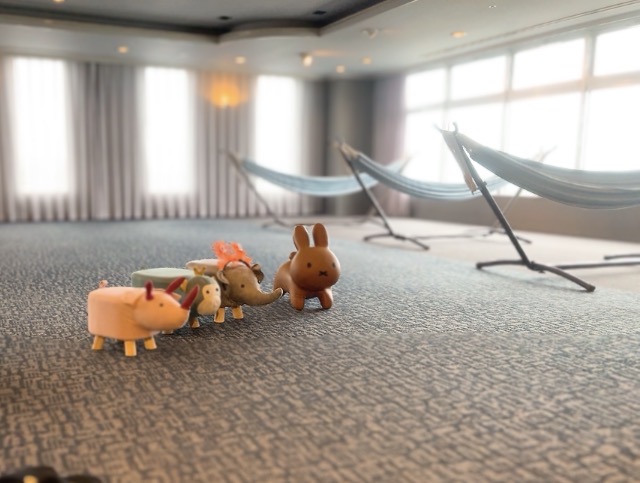 画像: ハンモックも