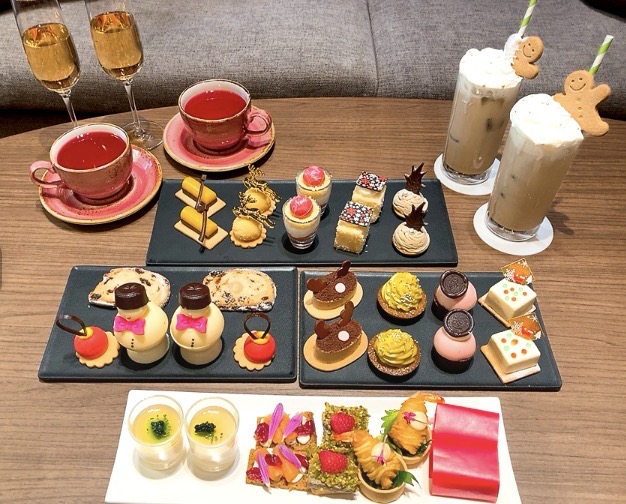 画像7: ホリデーシーズンに乾杯！スパークリングで始まる、「フェスティブ・アフタヌーンティー」をホテルのラウンジ空間で♡