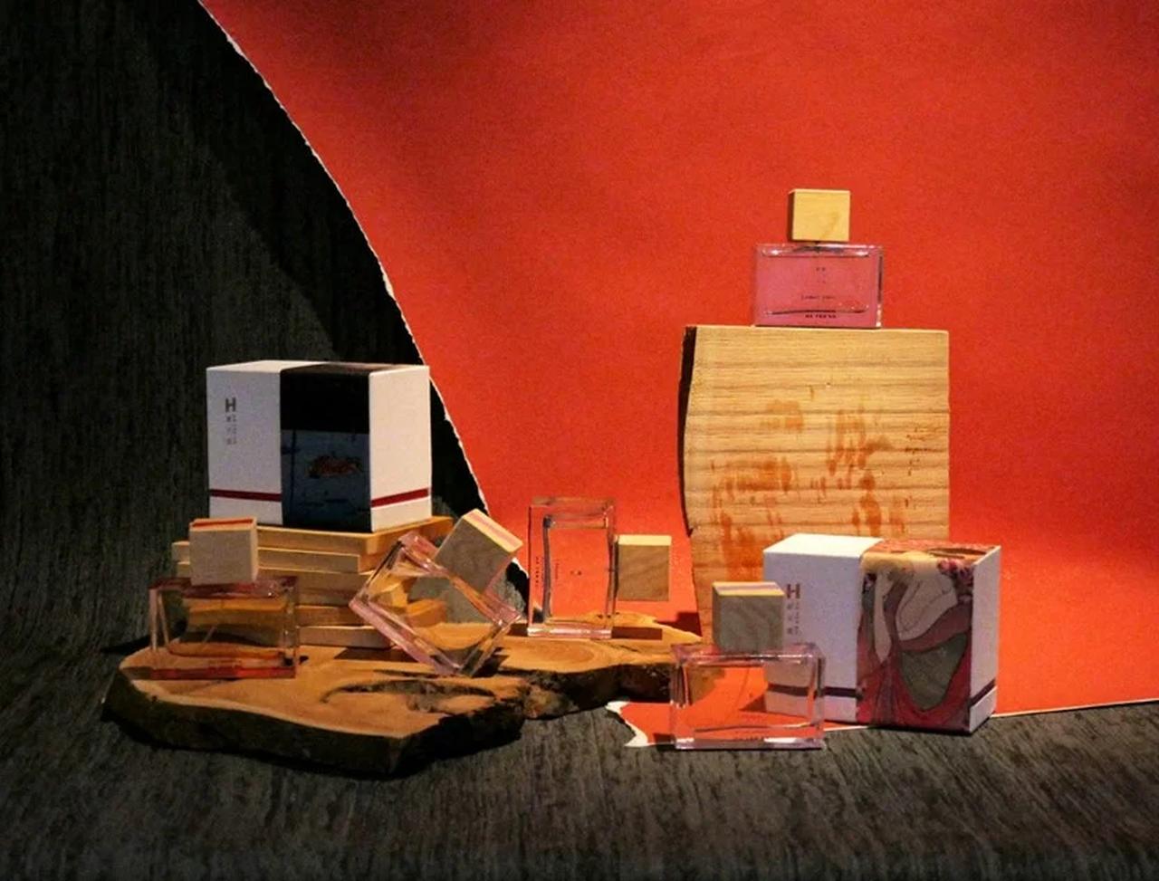 画像2: 浮世絵から着想を得た、香りとデザインの世界