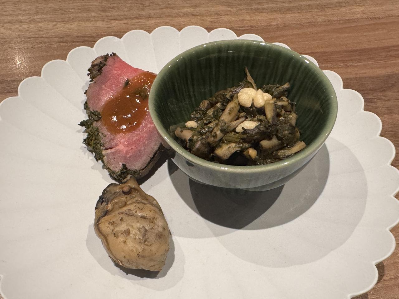 画像: 「煎茶ローストビーフ」