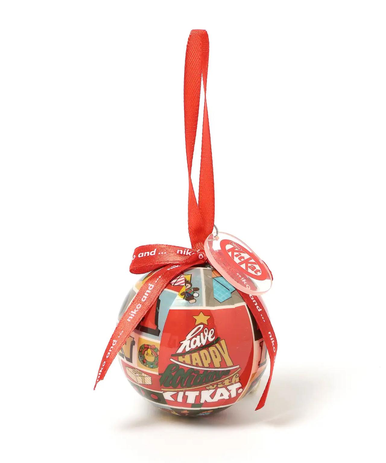 画像2: 商品名:キットカット ホリデイサンタ キャンディボール(直径6cm・8cm) 価格:6cm 550円(税込) 8cm 880円(税込)