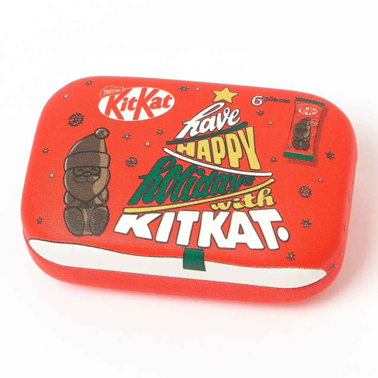 画像1: 商品名:キットカット ホリデイサンタ アクセマルチケース 価格:770円(税込)