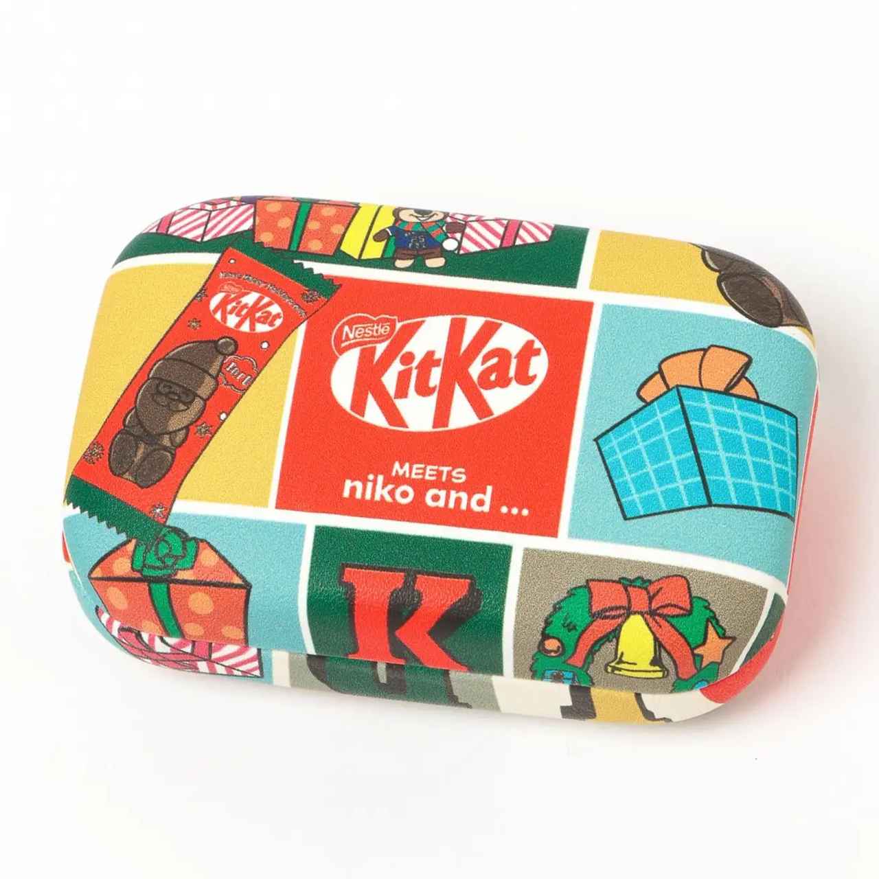 画像2: 商品名:キットカット ホリデイサンタ アクセマルチケース 価格:770円(税込)