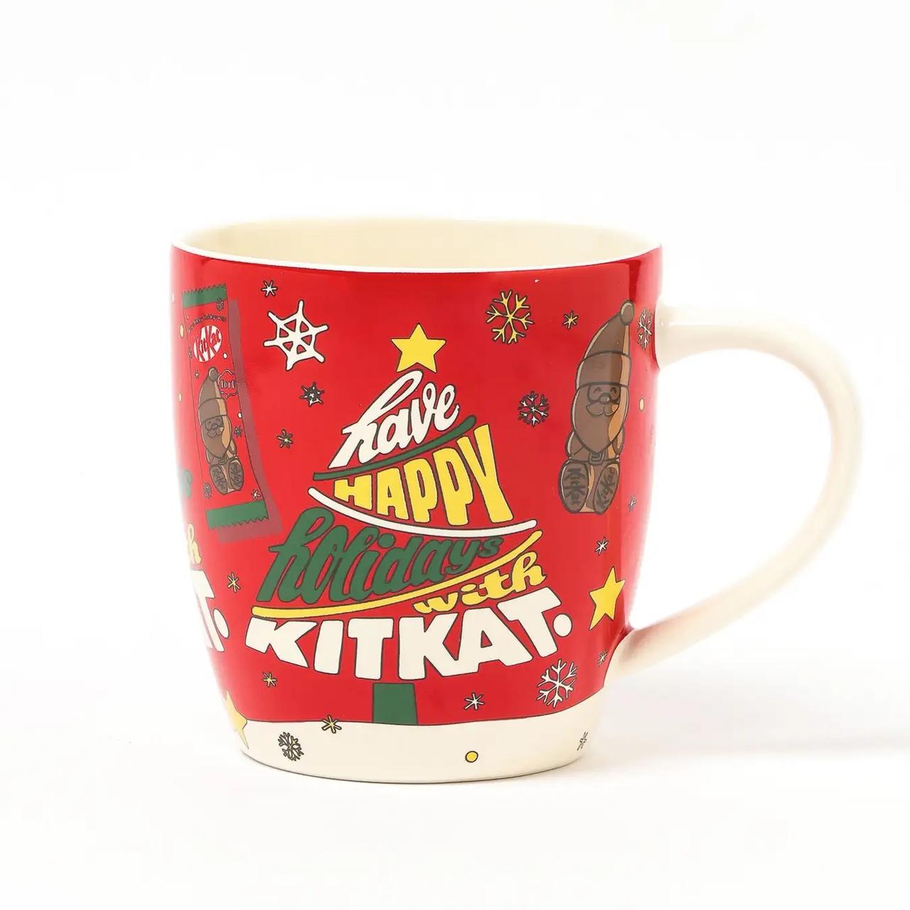 画像: 品名:キットカット ホリデイサンタ マグカップ 価格:1,760円(税込)