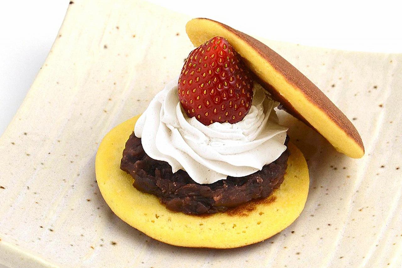 画像: おすすめメニュー②:いちごクリームどらやき