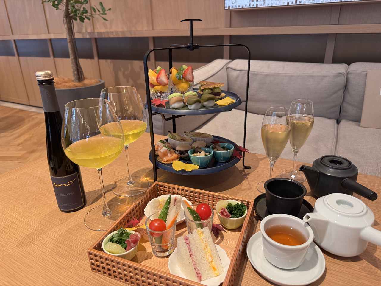 画像2: 和の美意識が息づく、贅沢なティータイム