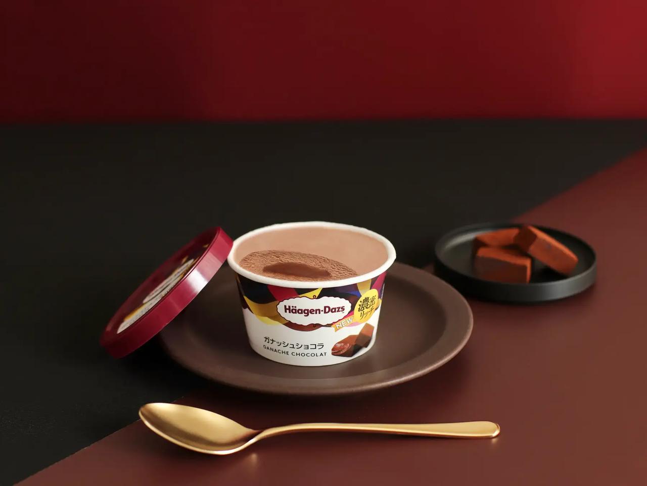 画像2: 【試食レポ】濃密でなめらかなガナッシュの魅力をくちどけの変化とともに楽しむ新定番フレーバー✴︎ミニカップ『ガナッシュショコラ』通年で新発売!