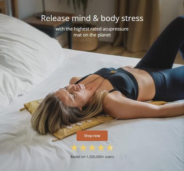 画像: シャクティマット - 鍼と指圧の利点を融合したマット