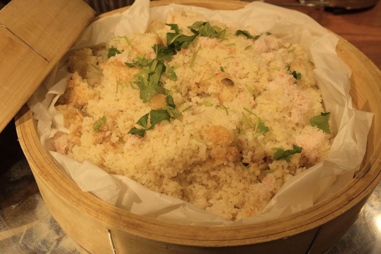 画像: カニ飯