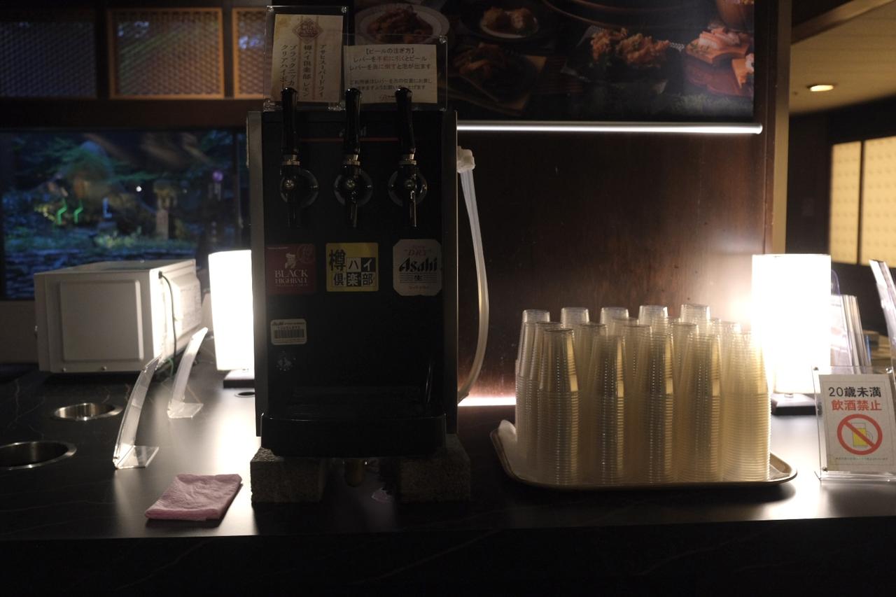 画像: アルコール（ビール／ハイボール／ウィスキー）