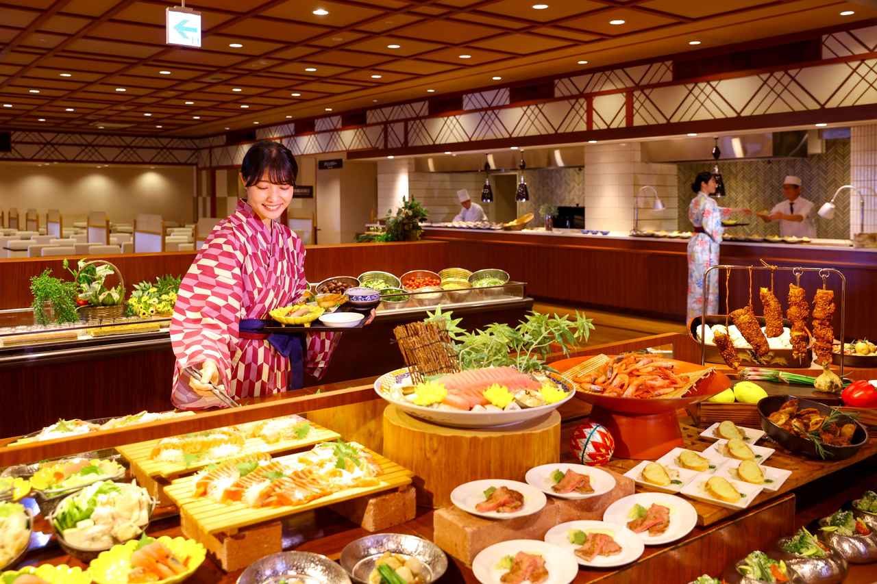 画像1: 【体験レポ】多種多様なカニ料理を好きなだけ♡「大江戸温泉物語Premium 山下家」の『大江戸 カニづくしバイキング』