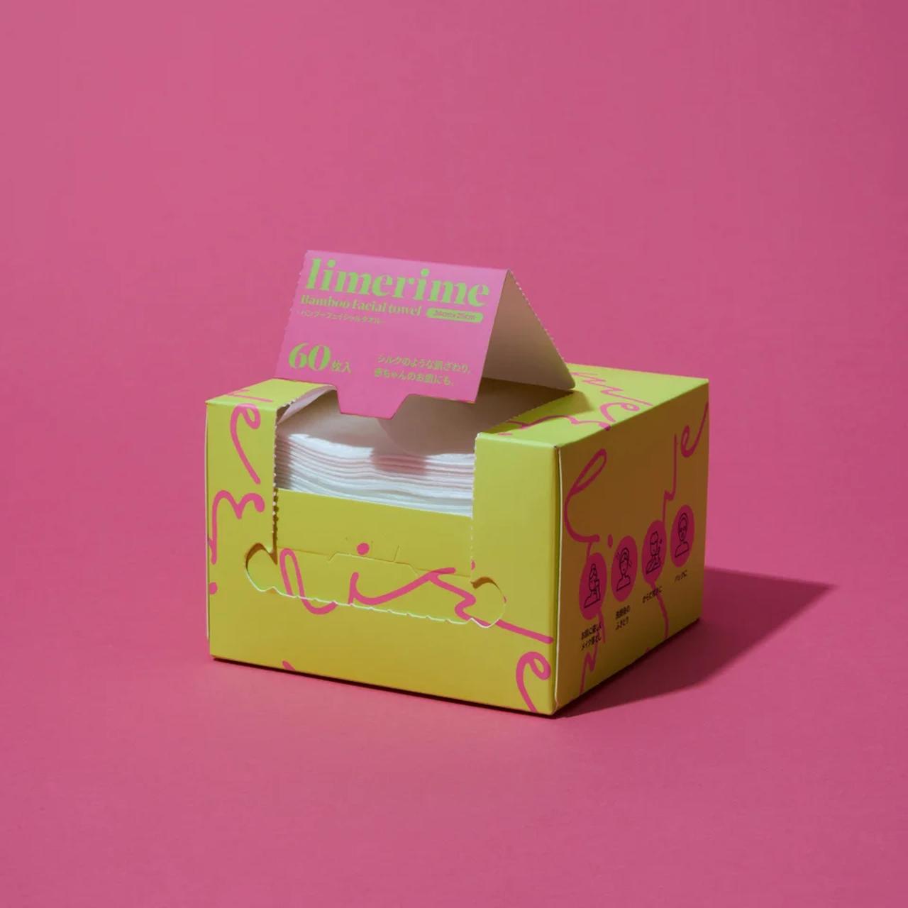 画像2: 顔も、からだも、同じ“肌”♡“お肌がホッとする”フェイシャルタオル〈limerime〉から新登場