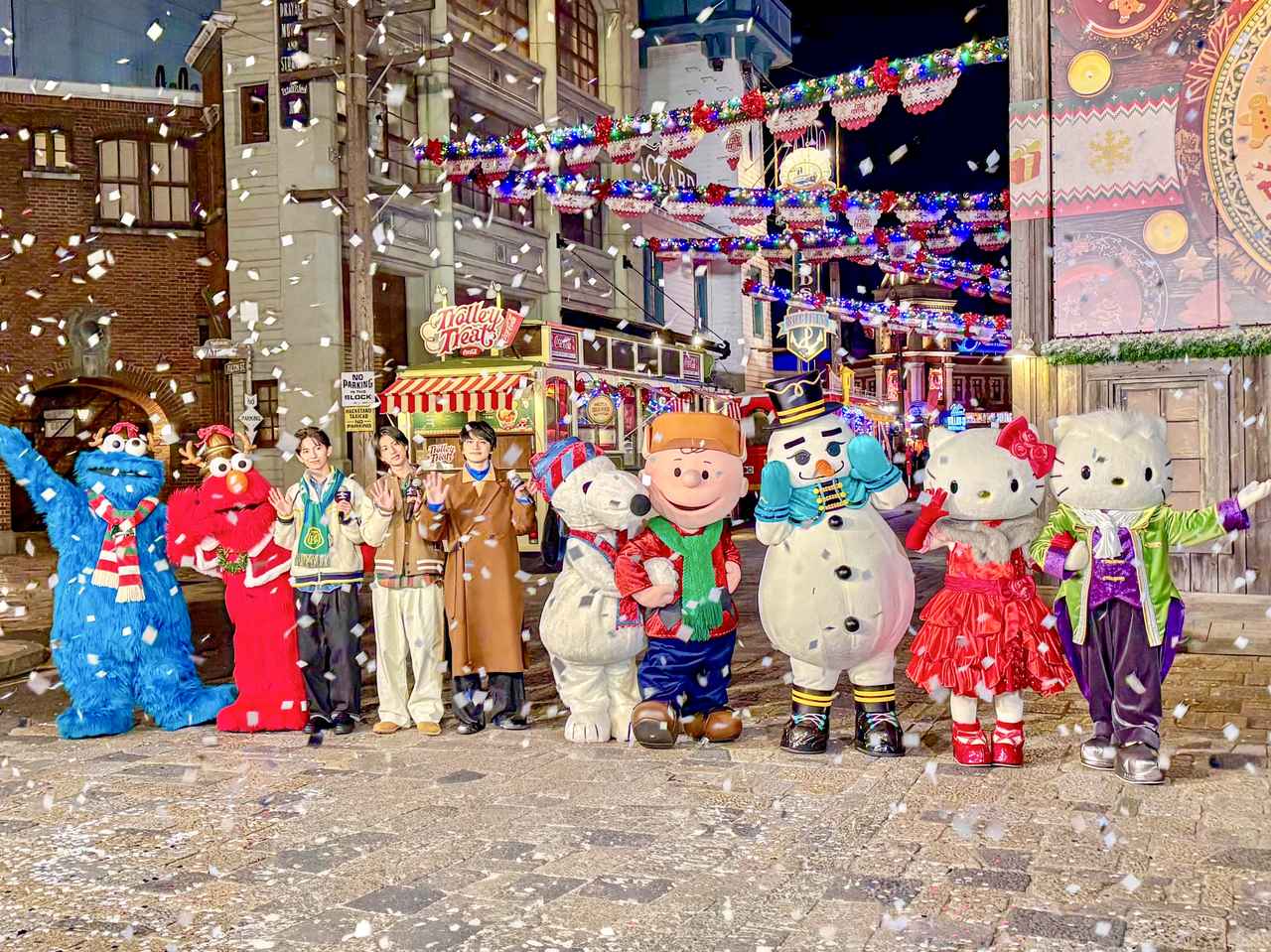 画像: クリスマスマーケットで開幕宣言！