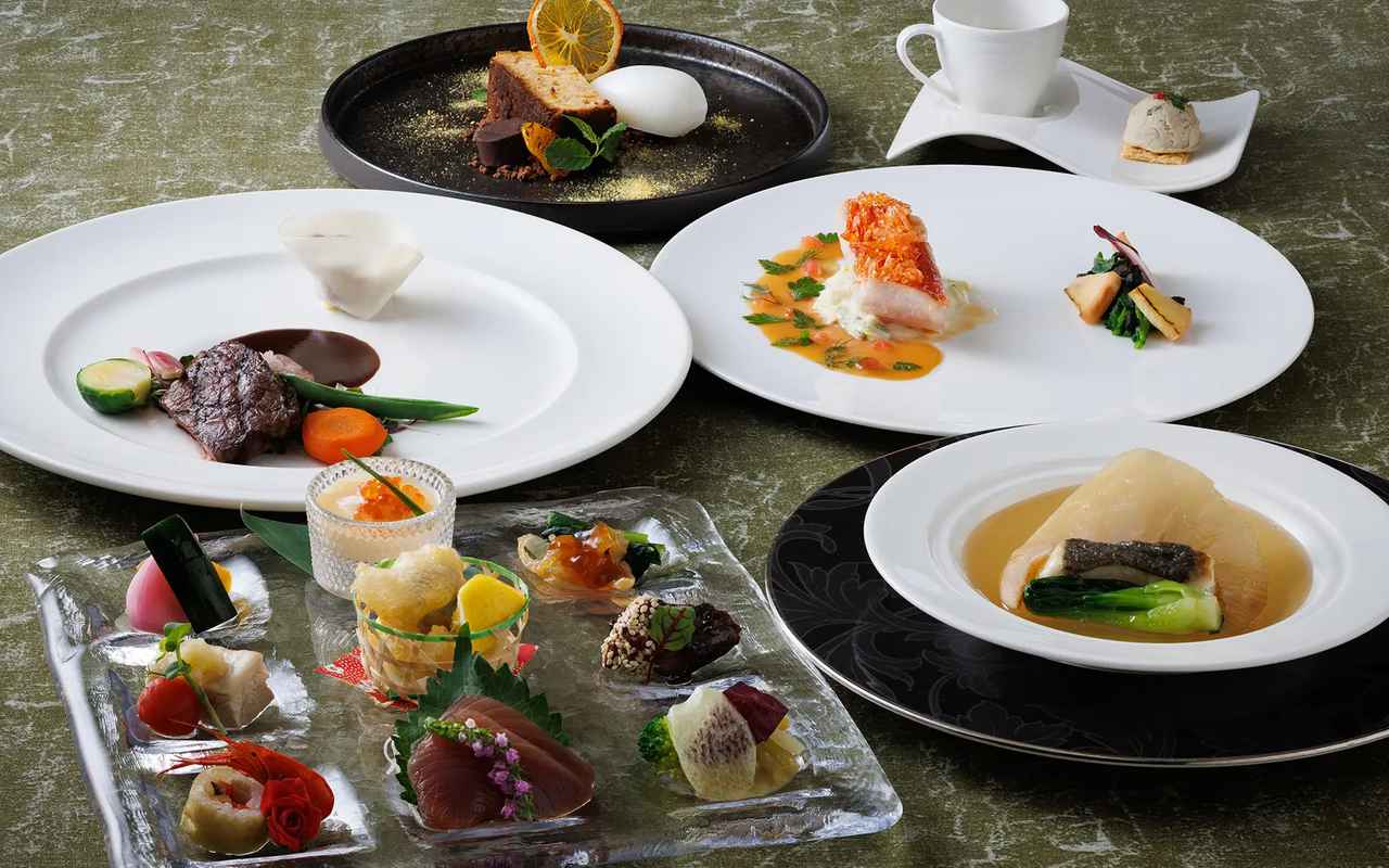 画像2: 27F THE DINING シノワ 唐紅花＆鉄板フレンチ 蒔絵 ― プレミアムディナー高知コース ―