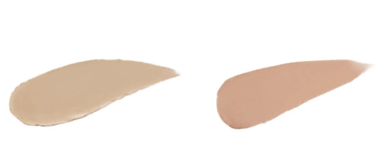 画像: ベージュ&オレンジ ベージュ:肌になじむスキンカラー。普通〜健康的な肌の方に。 オレンジ(共通カラー):目のクマのカバーに。