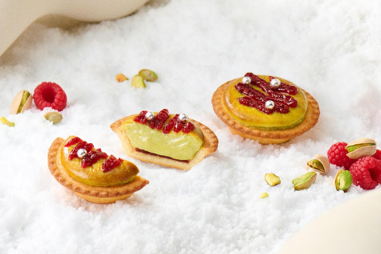 画像: 焼きたてタルト ピスタチオベリーチーズ