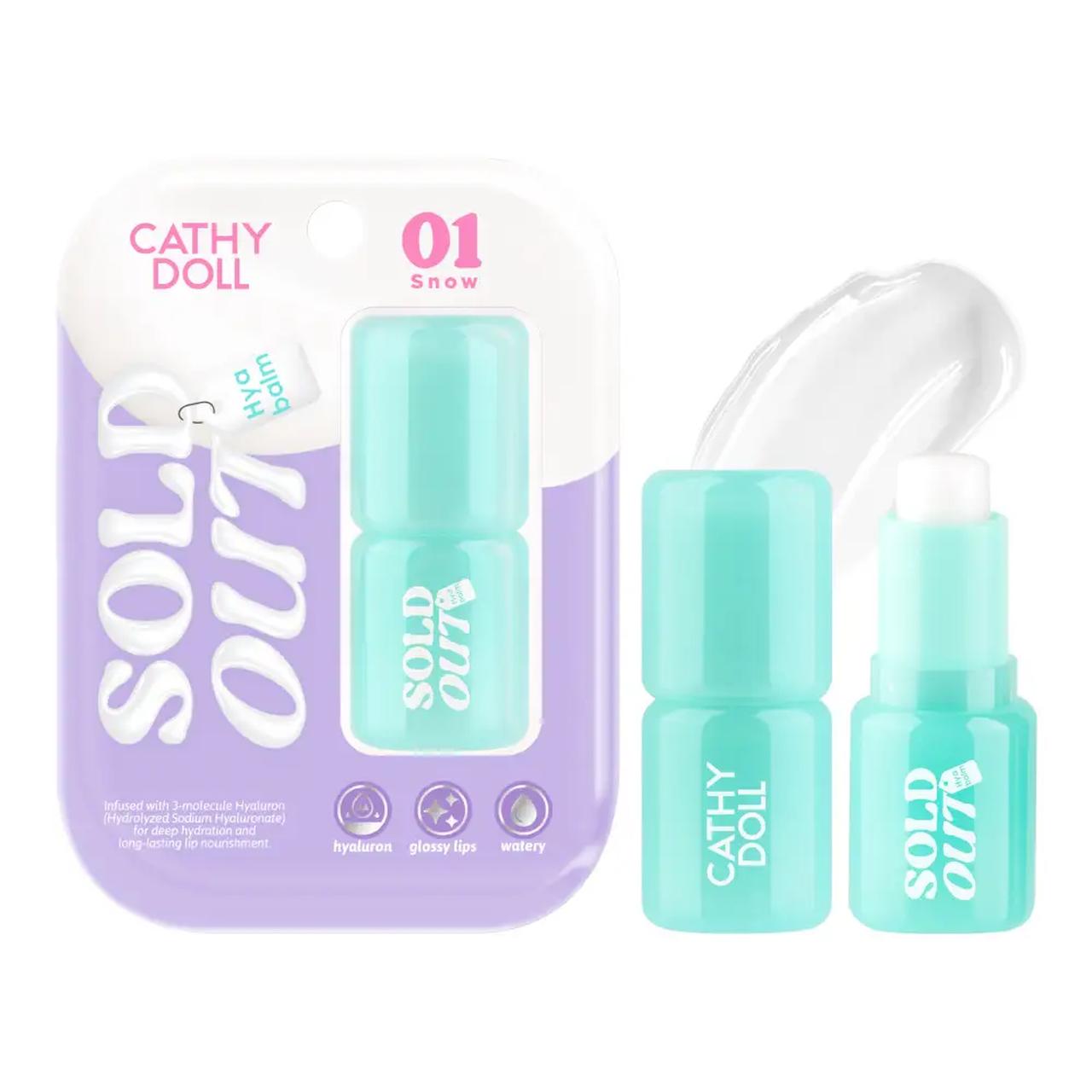 画像: :CathyDoll ソールドアウトリップバーム 価格:900円(税抜)/990円(税込) 先行発売:全国のドン・キホーテ(一部店舗除く) 発売:2025年11月下旬より順次発売 WEB先行発売:楽天市場(公式認定ショップ:シトラスマーケット) 発売:2025年11月19日(水)