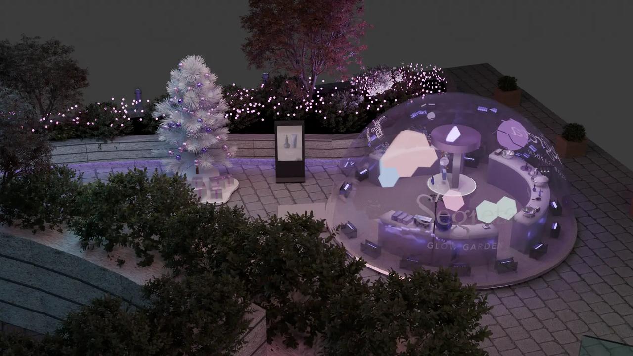画像: POPUPイベント「Segreta GLOW GARDEN 2025」開催