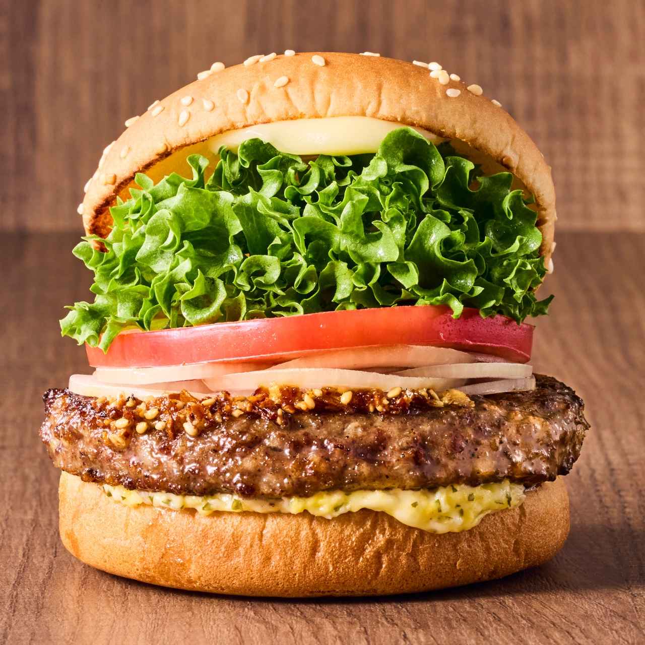 画像: 黒毛和牛バーガー