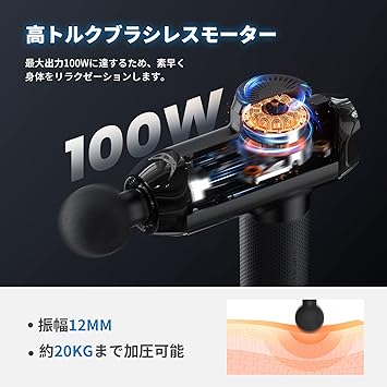画像2: 筋肉ケアも“スマート”に♡アメリカAmazonで人気の【RENPHO】プロ仕様ハンディガンでホームケア