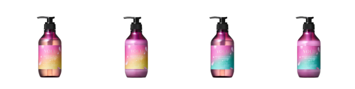 画像: ■ヨル　トリーツ　スプリング　ディープナイトリペアシャンプー・トリートメント ■ヨル　トリーツ　スプリング　メロウナイトリペアシャンプー・トリートメント シャンプー：400mL・トリートメント：400g ／各1,650円（税込） ※シャンプー・トリートメントの単品は、公式オンラインストア、ECサイトのみ発売します。