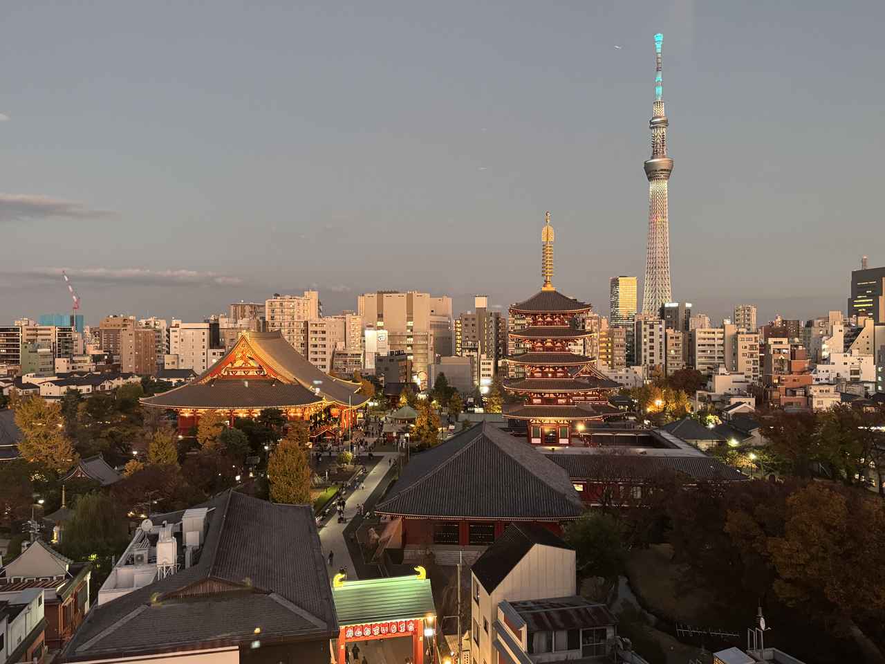 画像1: 浅草の街並みを独り占め