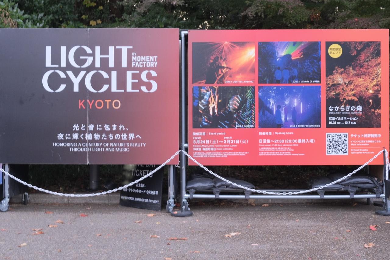画像1: 【体験レポ】植物と光、音が織りなす幻想的かつ神秘的な世界へ「LIGHT CYCLES  KYOTO（ライトサイクル京都）」