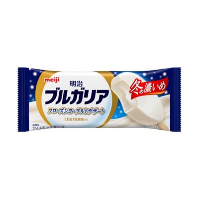 画像: 明治 ブルガリア フローズンヨーグルトデザート 冬の濃いめ 85ml