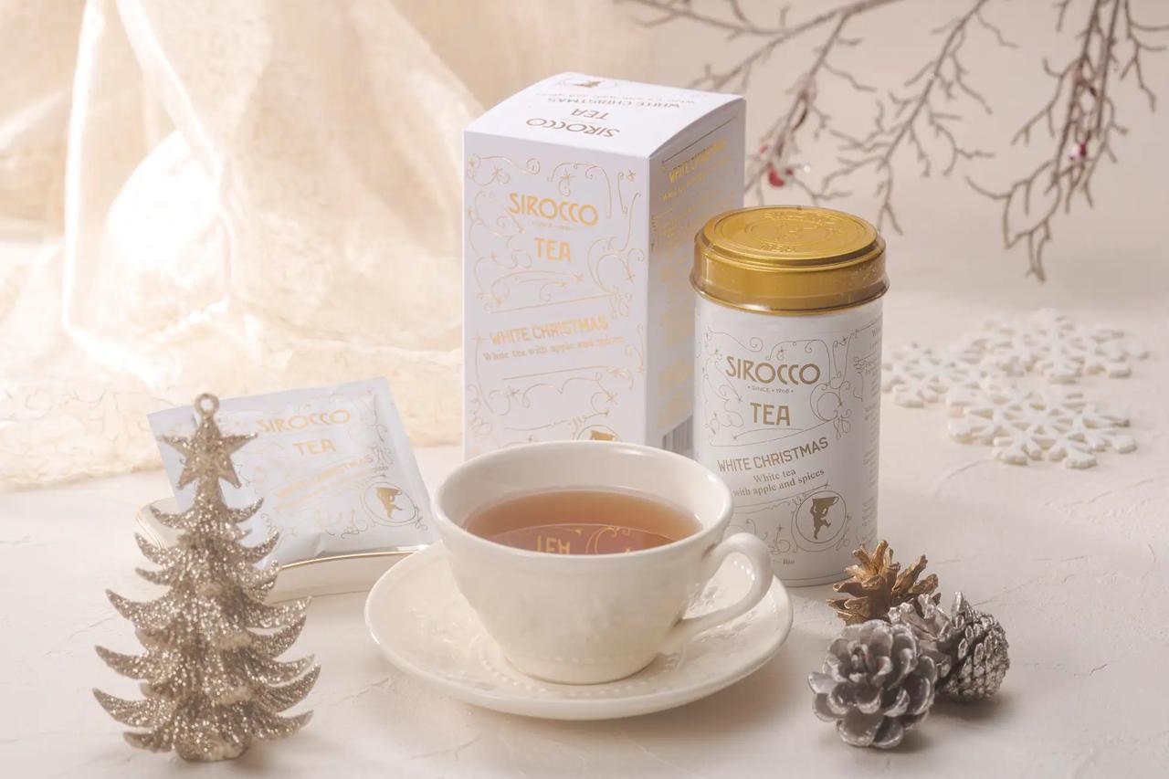 画像: クリスマス時期にぴったりのSIROCCO TEA 「WHITE CHRISTMAS」