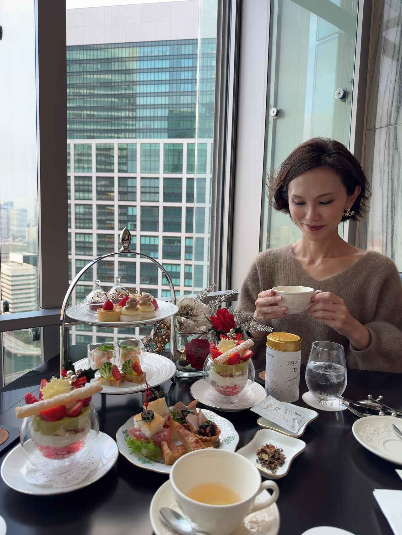 画像8: 深紅のベリーに心躍る♡【ザ ロイヤルパークホテル アイコニック 東京汐留】冬限定クリスマスアフタヌーンティー