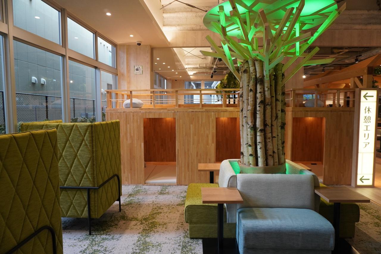 画像3: 選べる館内着をきて1日中施設を満喫