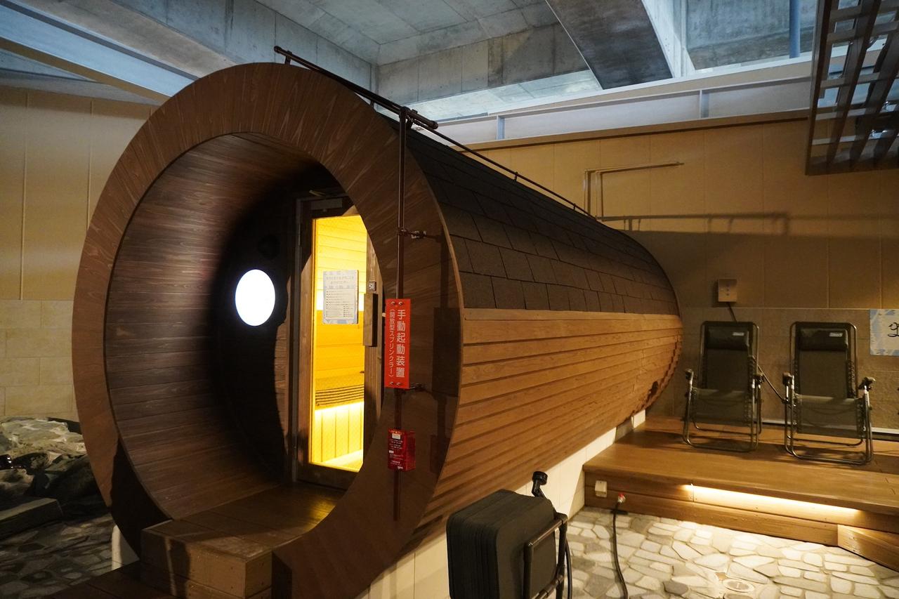 画像8: サウナや岩盤浴と充実したお風呂でリラックス