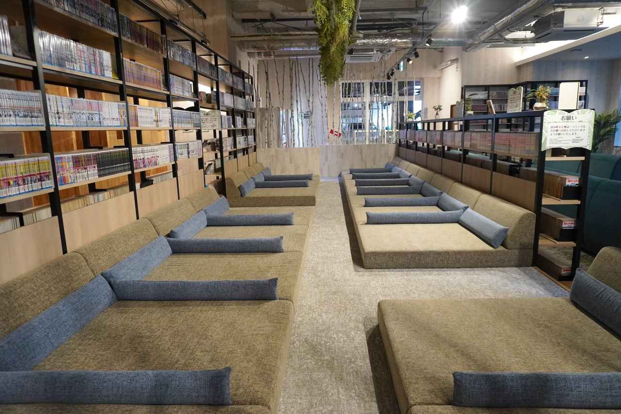 画像2: 選べる館内着をきて1日中施設を満喫