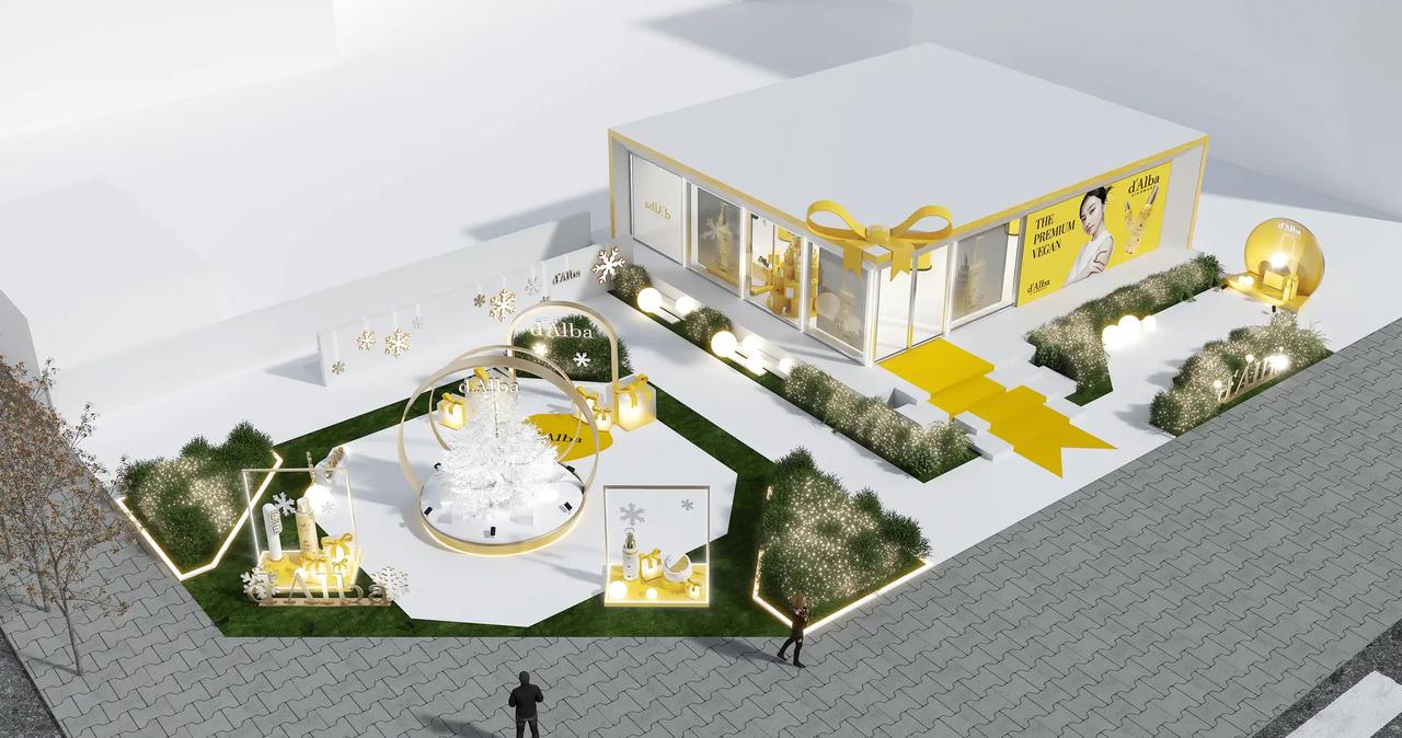 画像: 表参道に広がる幻想的な空間