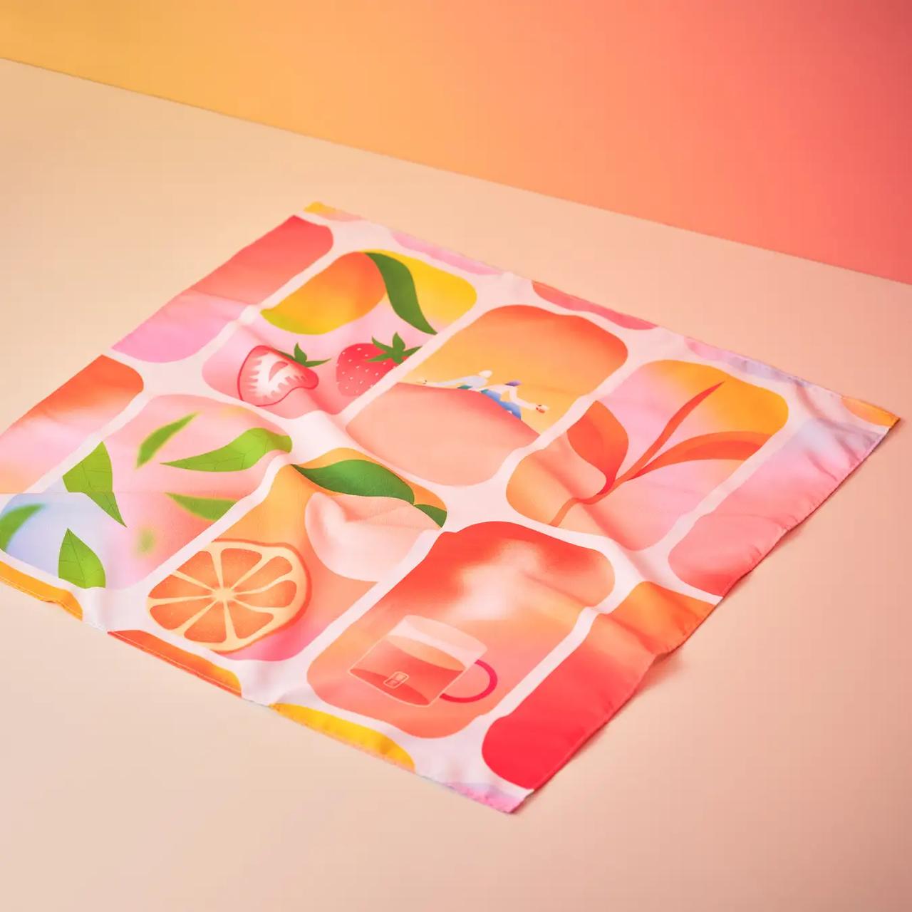 画像: ▶オリジナルバンダナ（60cm×60cm）