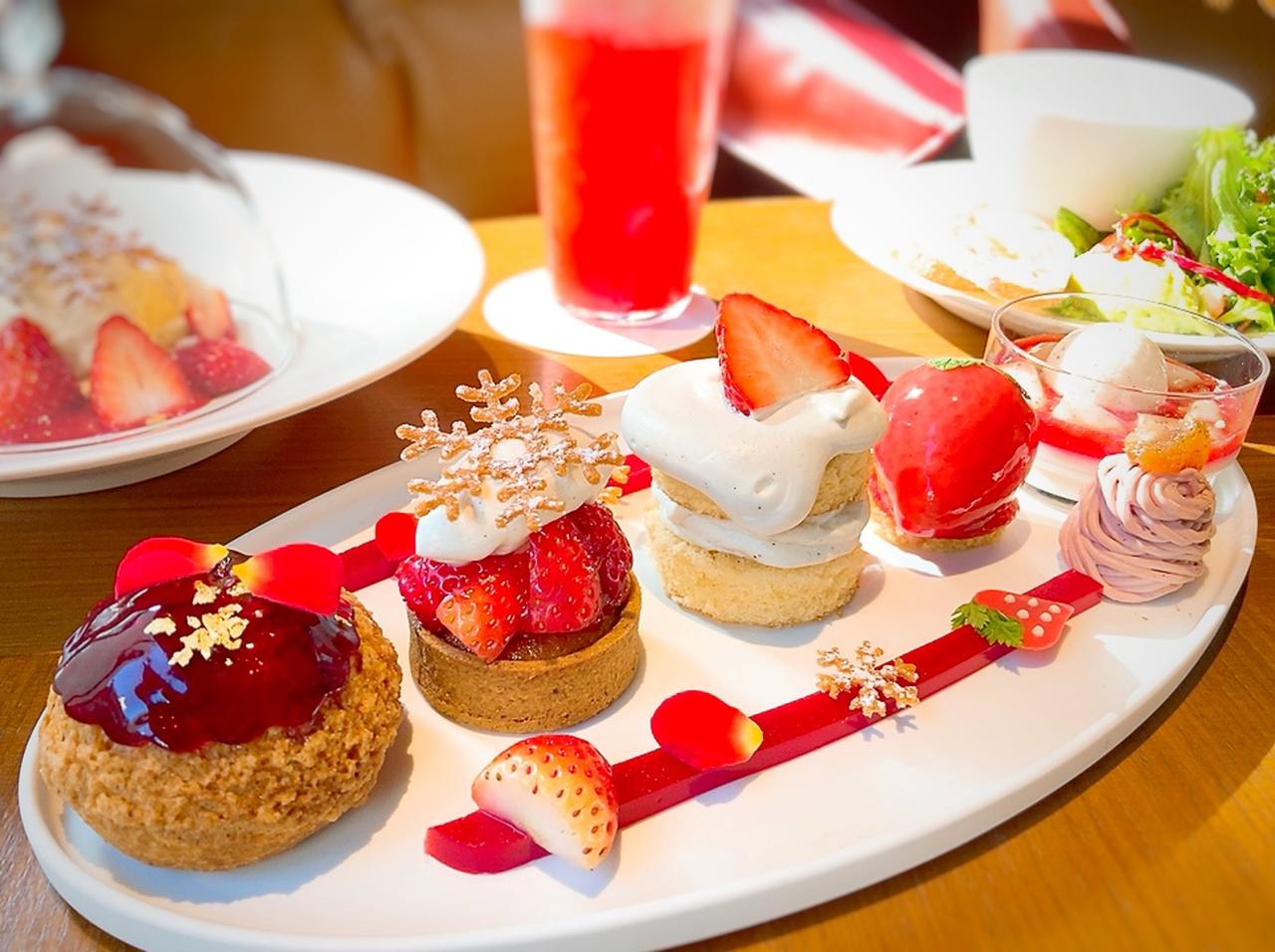 画像5: プレミアムな完熟苺「あまりん」をアフタヌーンティーで!「あまりん ストロベリー アフタヌーンティー」がスタート♡