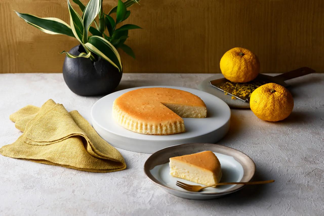 画像1: ゆず香る冬限定のベイクドチーズケーキ