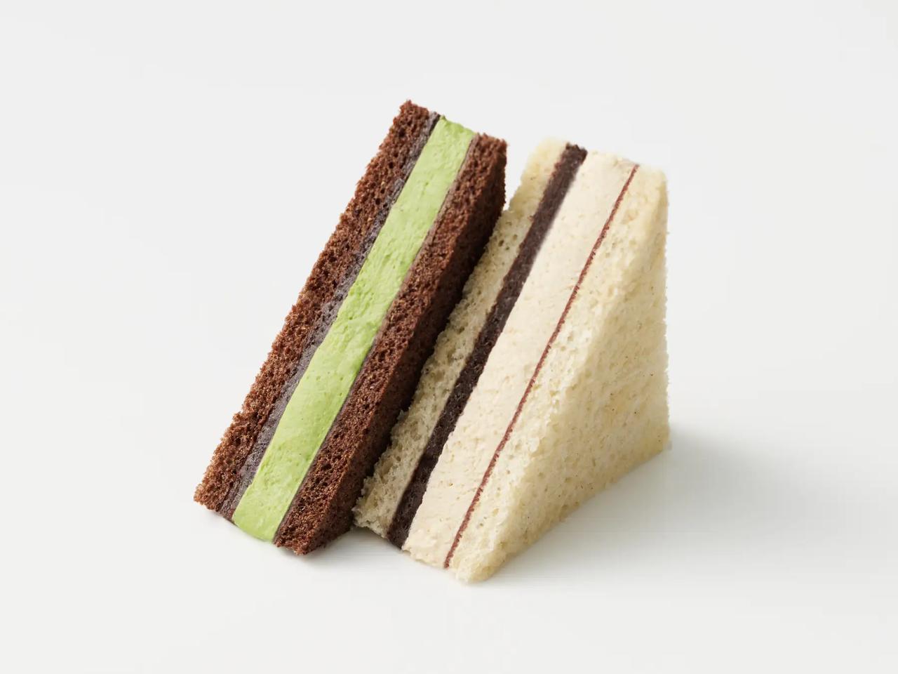 画像: ショコラティエのサンドウィッチ(アンバー&抹茶) 561円(税込)