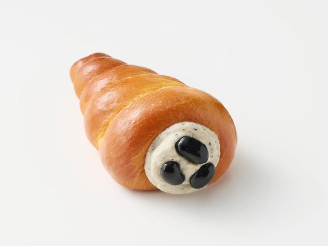 画像: コロネ(黒豆と抹茶)486円(税込)