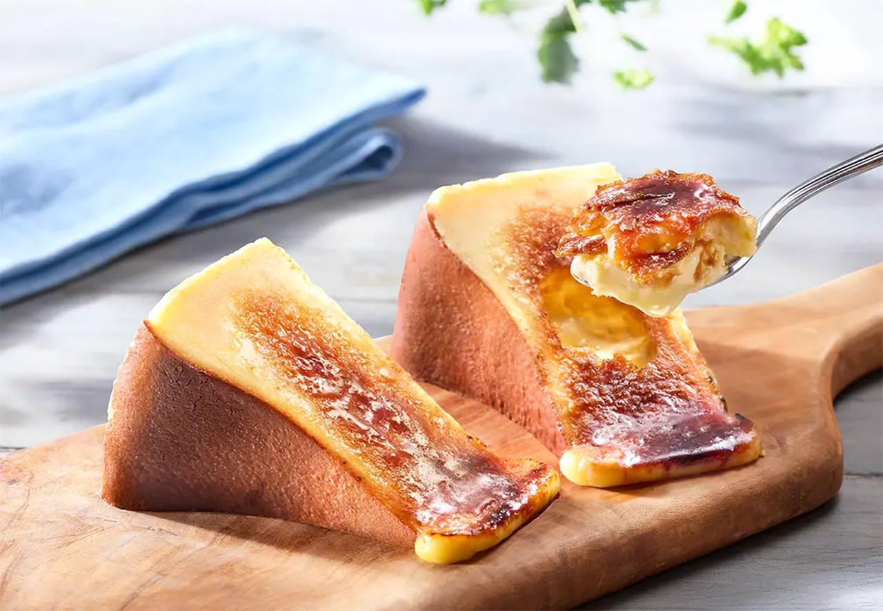 画像1: 大阪限定!パリとろ食感の『ブリュレバスクチーズ ブリュレ・メルチー』