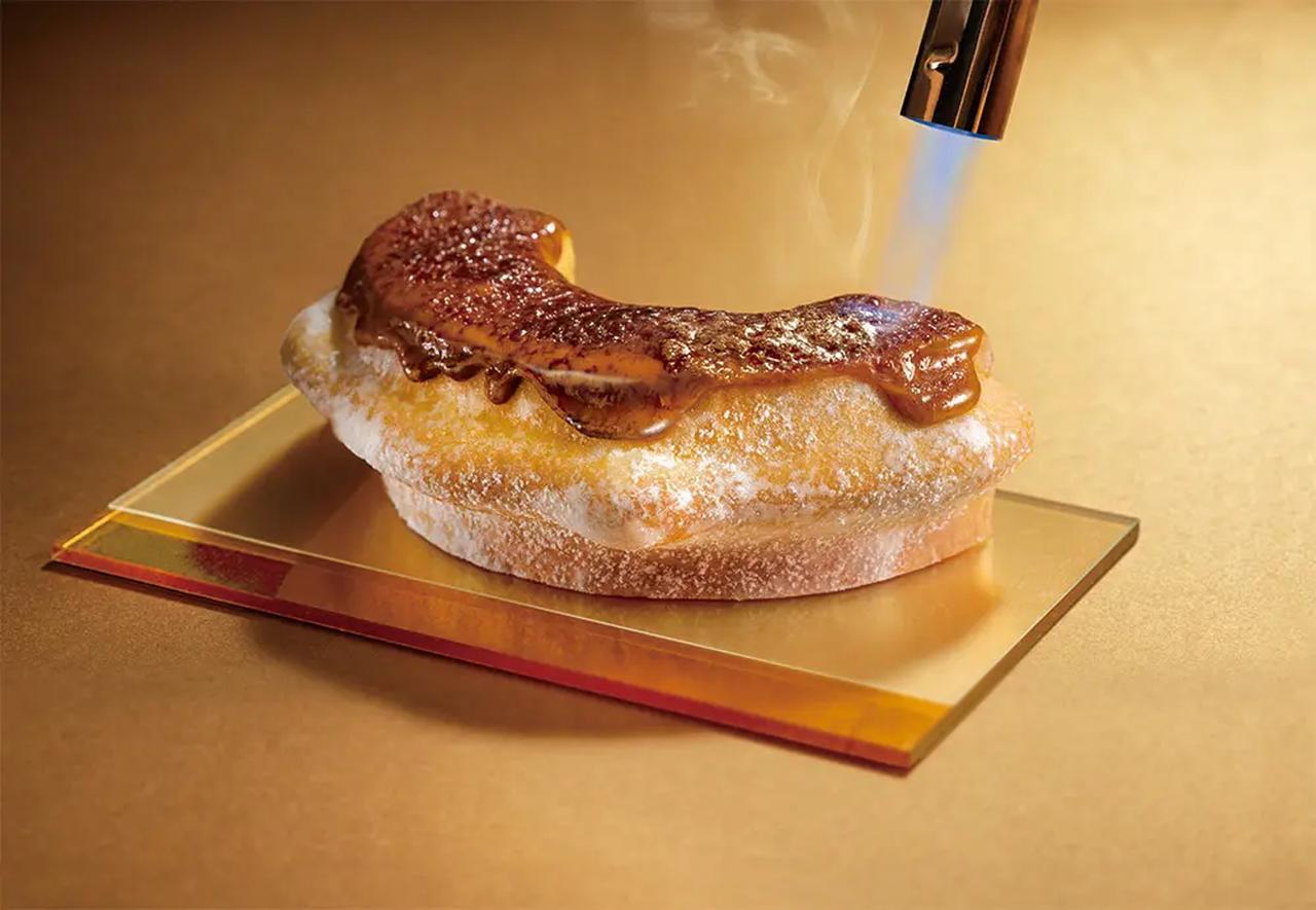 炎でキャラメルを炙る贅沢な厨房仕立て♡大阪限定！ねんりん家『バウム