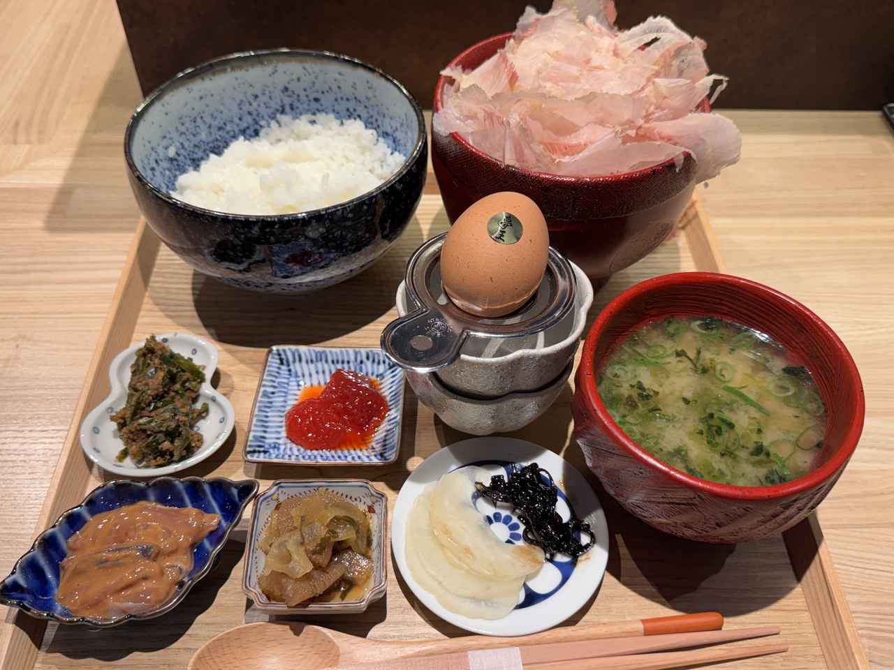 画像: プラチナセット ⽣削り鰹節御膳＋プレミアムごはんのお供４品 ￥2,950