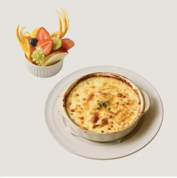 画像: ⚫︎果実園リーベル 選べるドリアとミニパフェ／2,400円