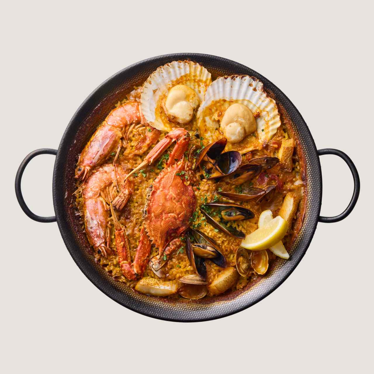 画像: ⚫︎Bar Español LA BODEGA 海の幸パエリヤ／2,739円（1人前）