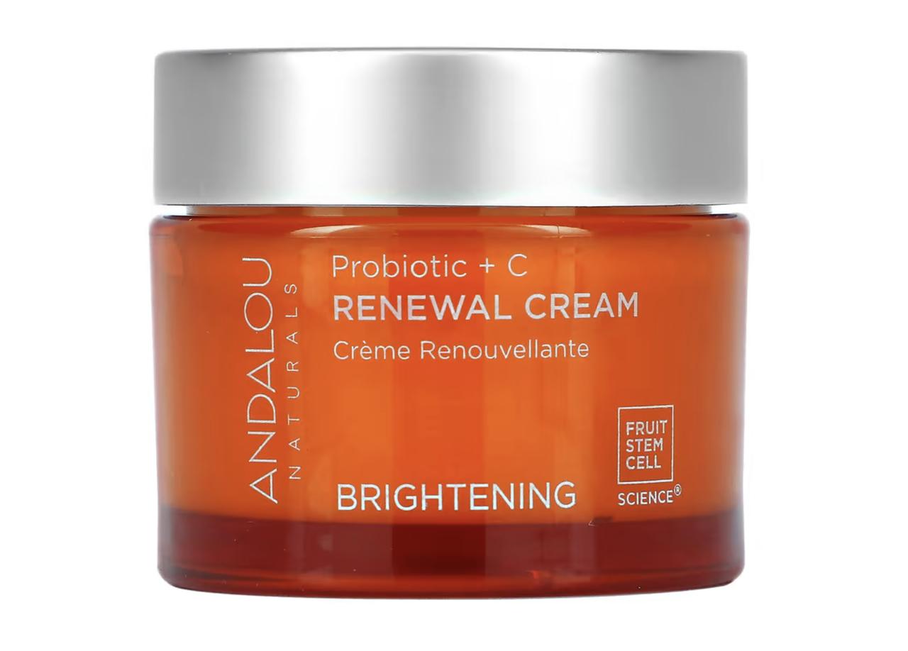 画像: Andalou Naturals, Renewal Cream, プロバイオティクス＋C (整肌成分), ブライトニング / iHerb