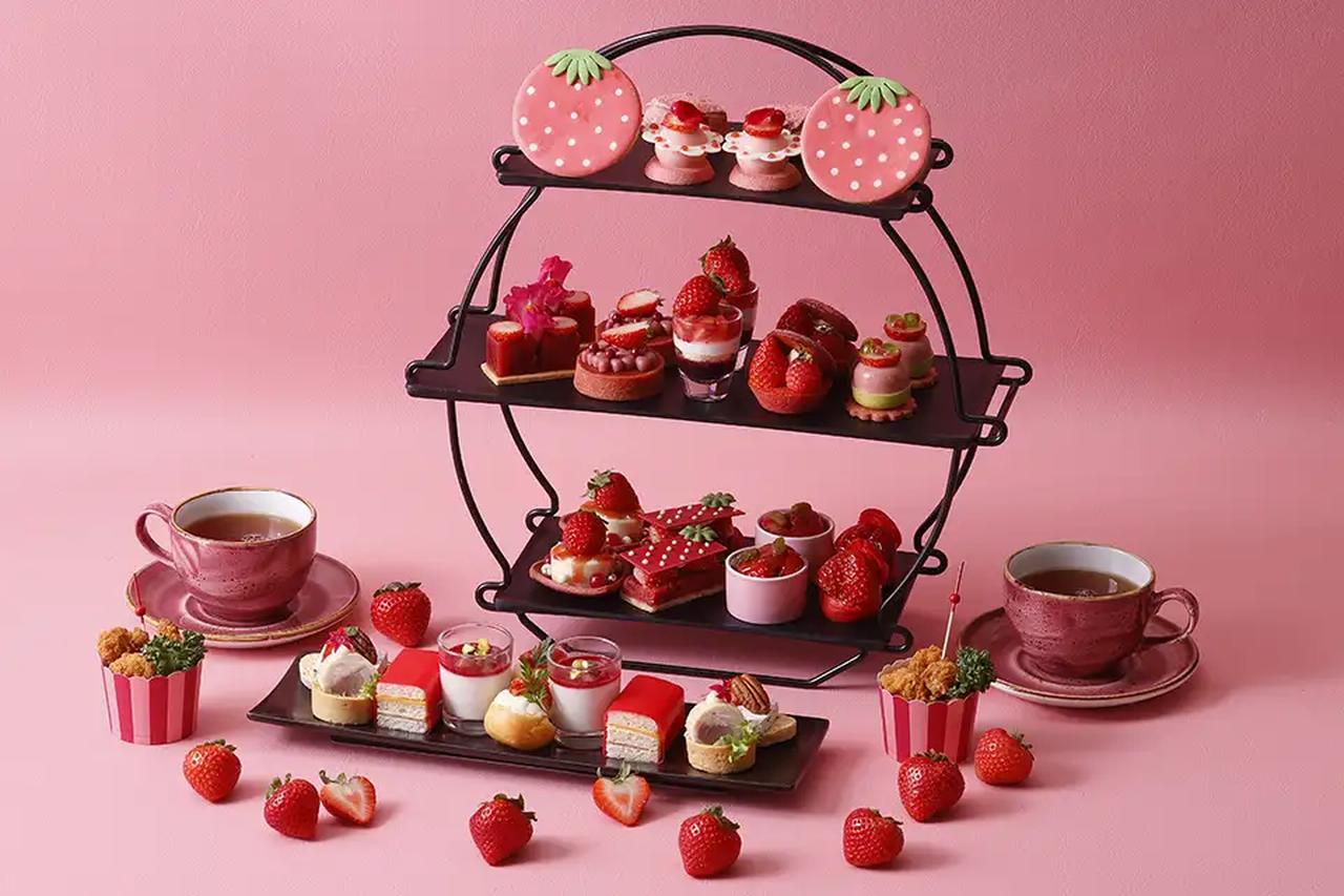 画像: 毎年大人気、「ストロベリー・アフタヌーンティー」
