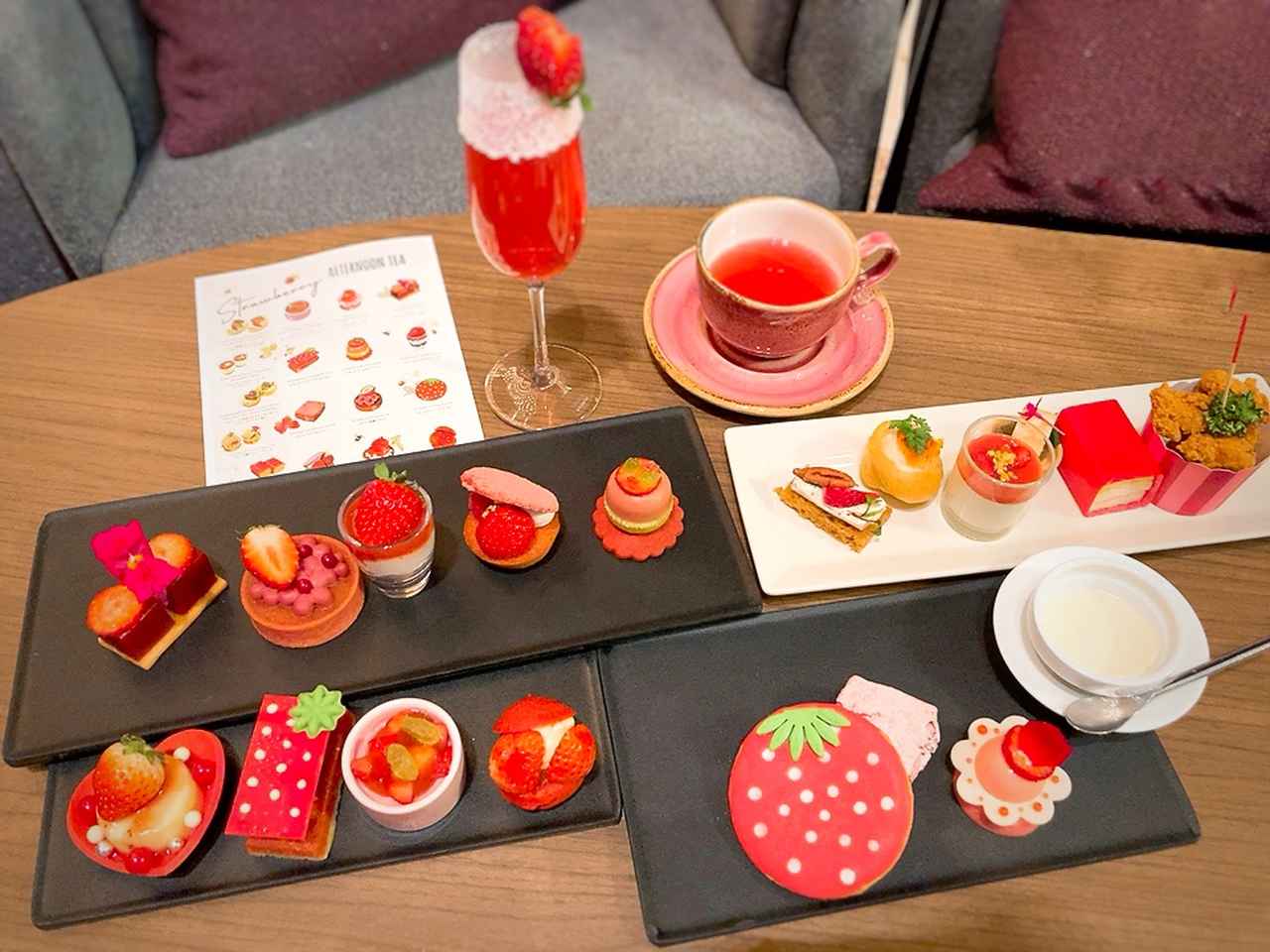 画像4: いちご×10種のフルーツ♡いちごの魅力を堪能できる「ストロベリー・アフタヌーンティー」がスタート！誰よりも早く、いちごの季節を先取りしましょ♬