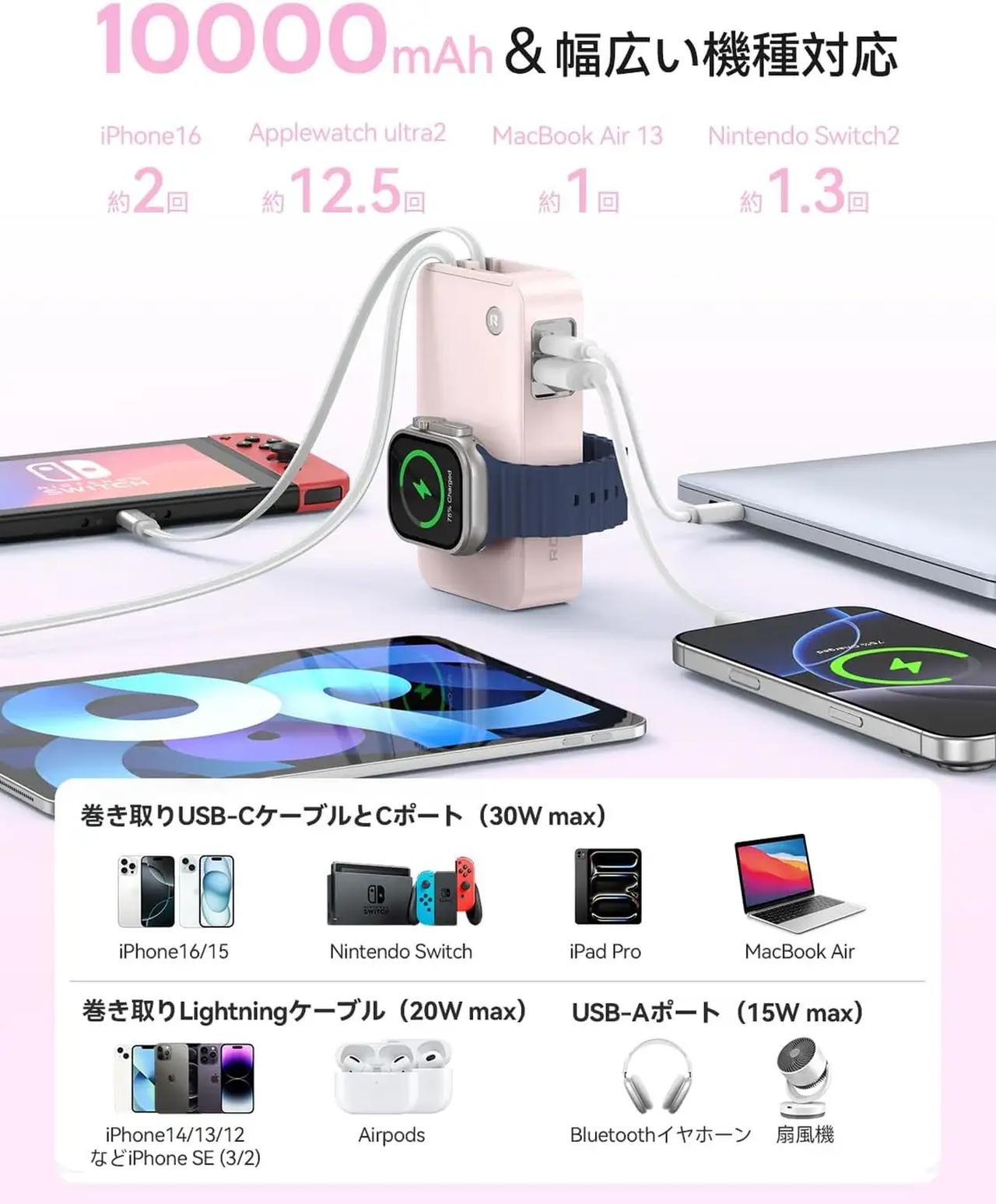 画像1: 最大5台同時充電の“シェアできる”設計