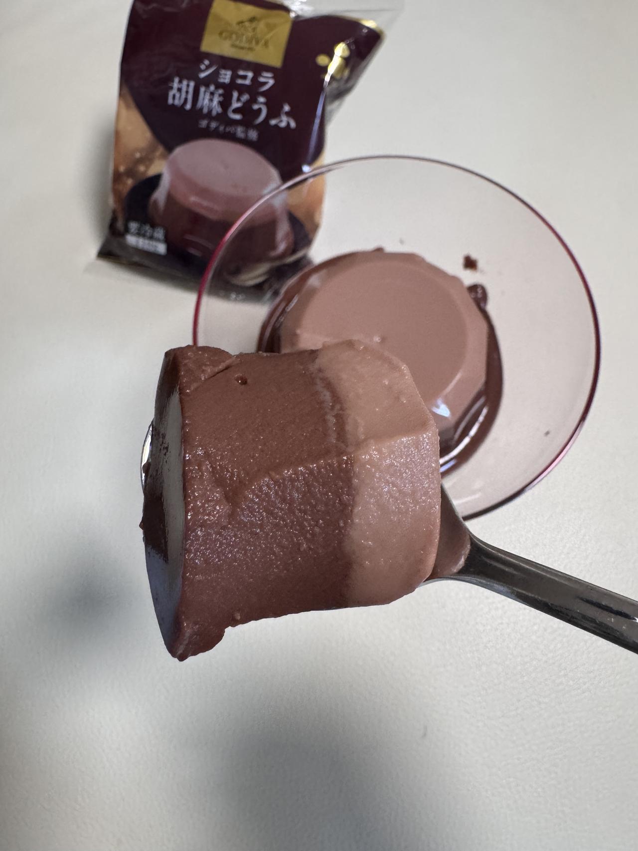画像2: ゴディバ監修♡和とショコラがとろけ合う『ショコラ胡麻どうふ』が期間限定で登場