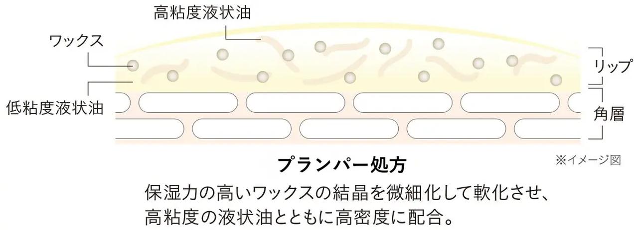 画像2: 刺激に頼らず、うるおいの膜でふっくら立体感を演出